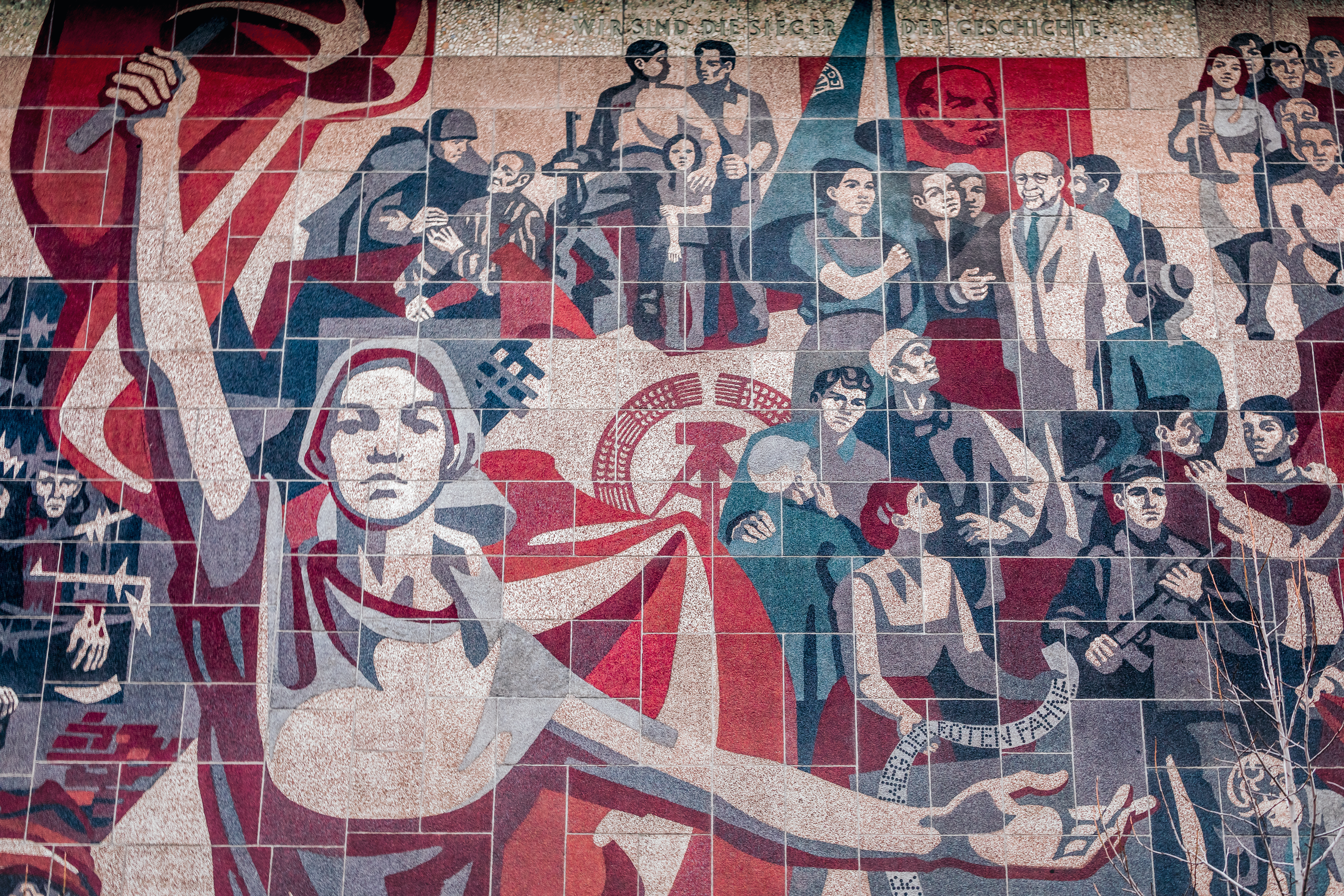 Mosaik aus der ehemaligen DDR