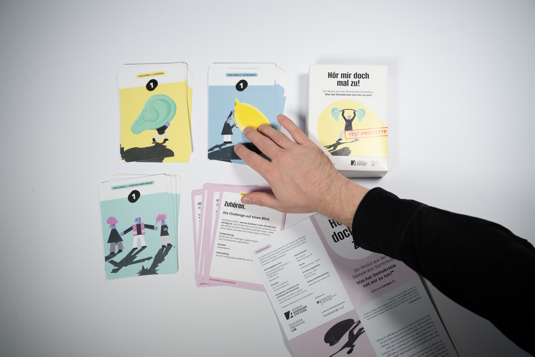 Analoge Karten mit digitalen QrCodes